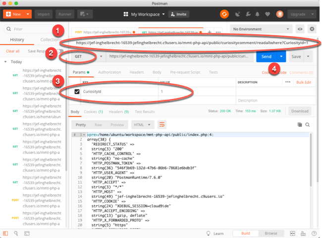 mmt - postman - curiositycomment readallwhere